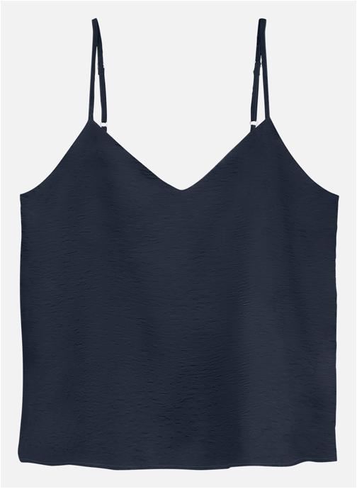 Vero Moda Tops Top droit - 10341599 femme bleu