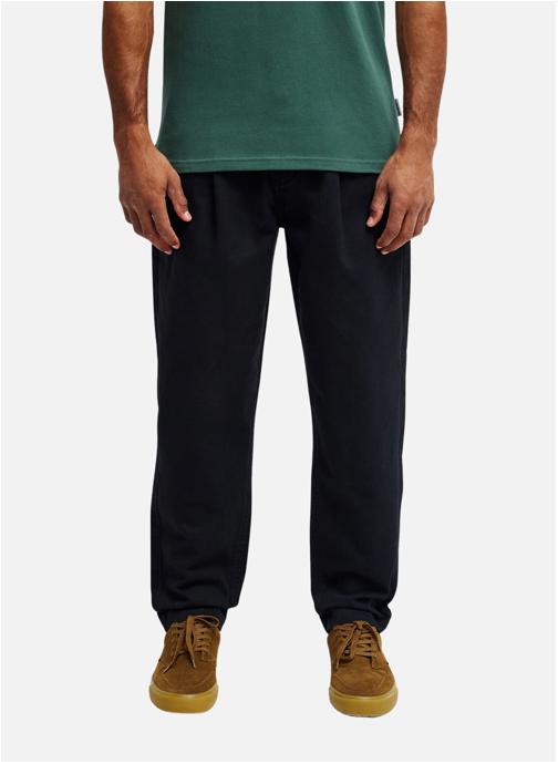 Quiksilver Pantalons droits Diamond Pleated homme noir