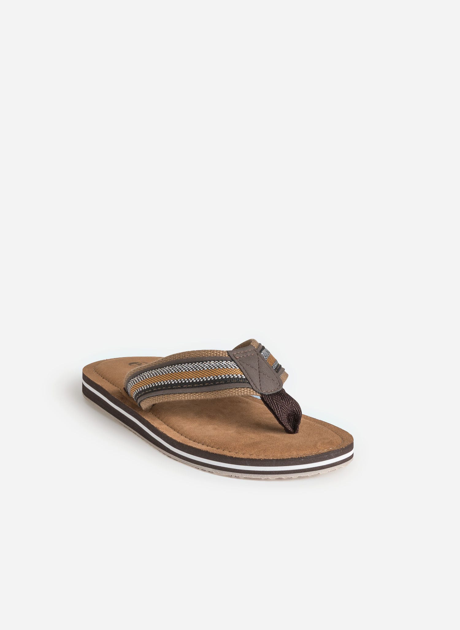 Tongs DANN homme marron Eram Tongs DANN homme marron Marron