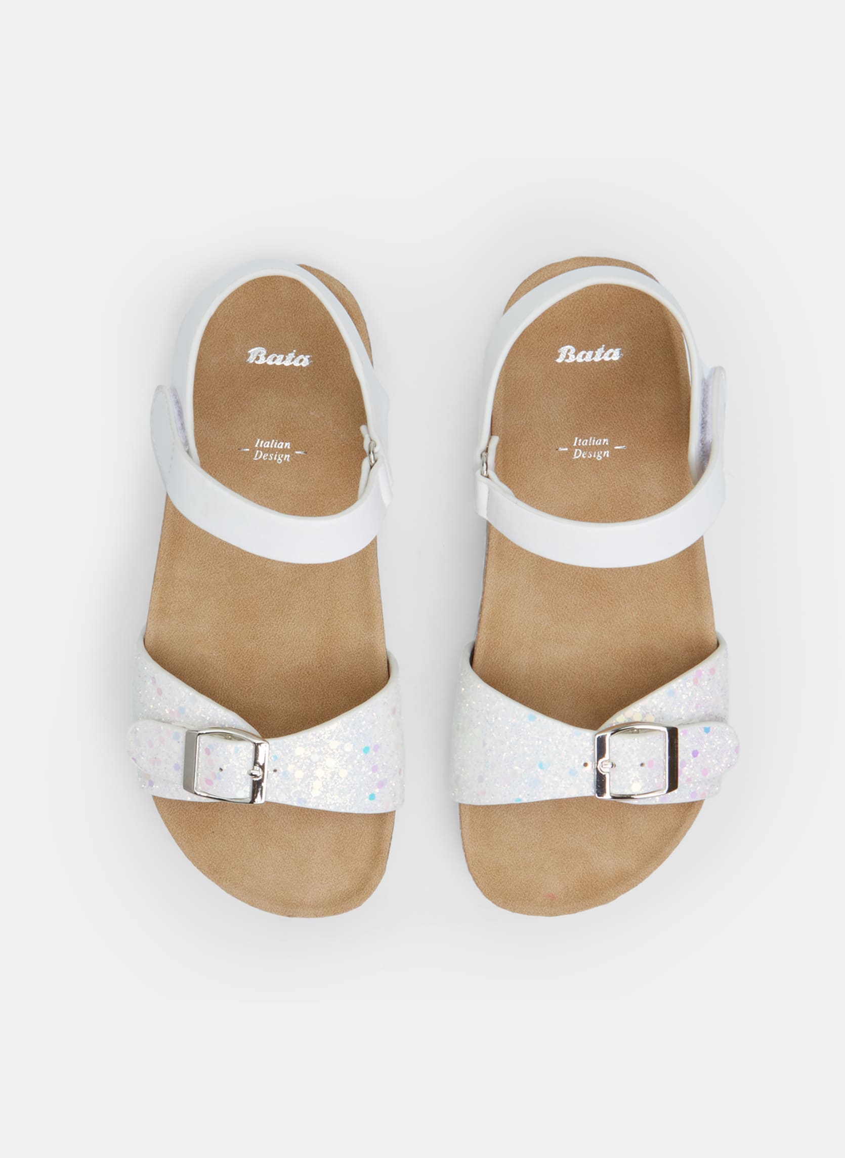 Sandales 3611158 fille blanc Bata Sandales 3611158 fille blanc Blanc