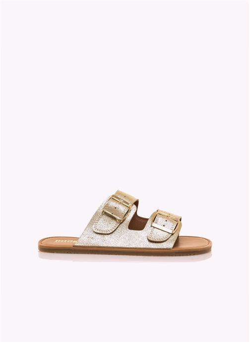 MTNG Sandales Sandales plates Femme MTNG FREE LARA or femme or et bronze