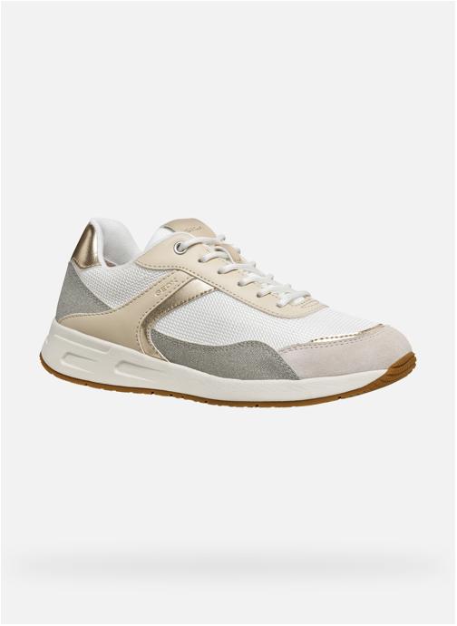 Geox Baskets basses D BULMYA femme blanc