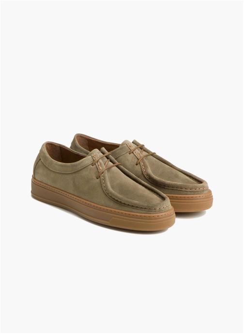 Le Formier Baskets basses BASKET AUBANCE 95 CASTOR homme marron