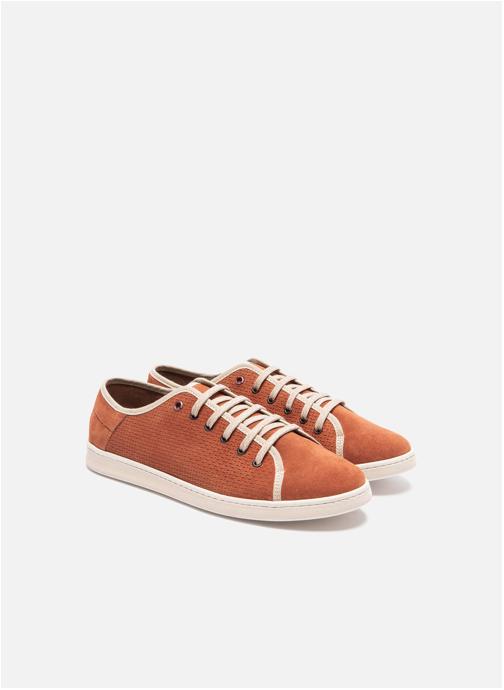 Le Formier Baskets basses BASKET CHAMOND BRIQUE homme orange