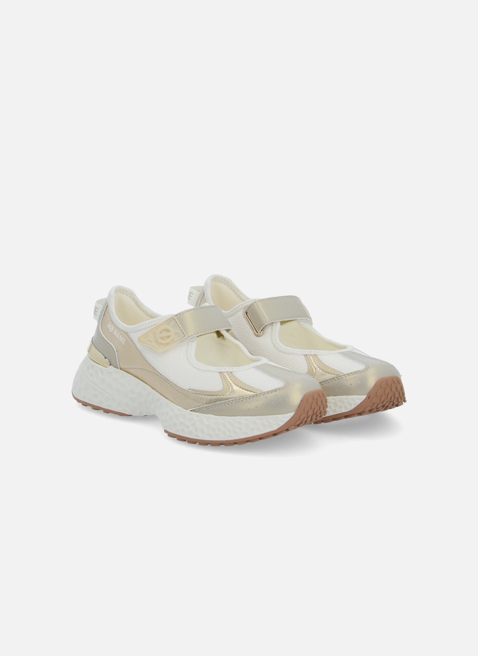 Baskets basses CARTER 2.0 femme or et bronze No Name Baskets basses CARTER 2.0 femme or et bronze Or