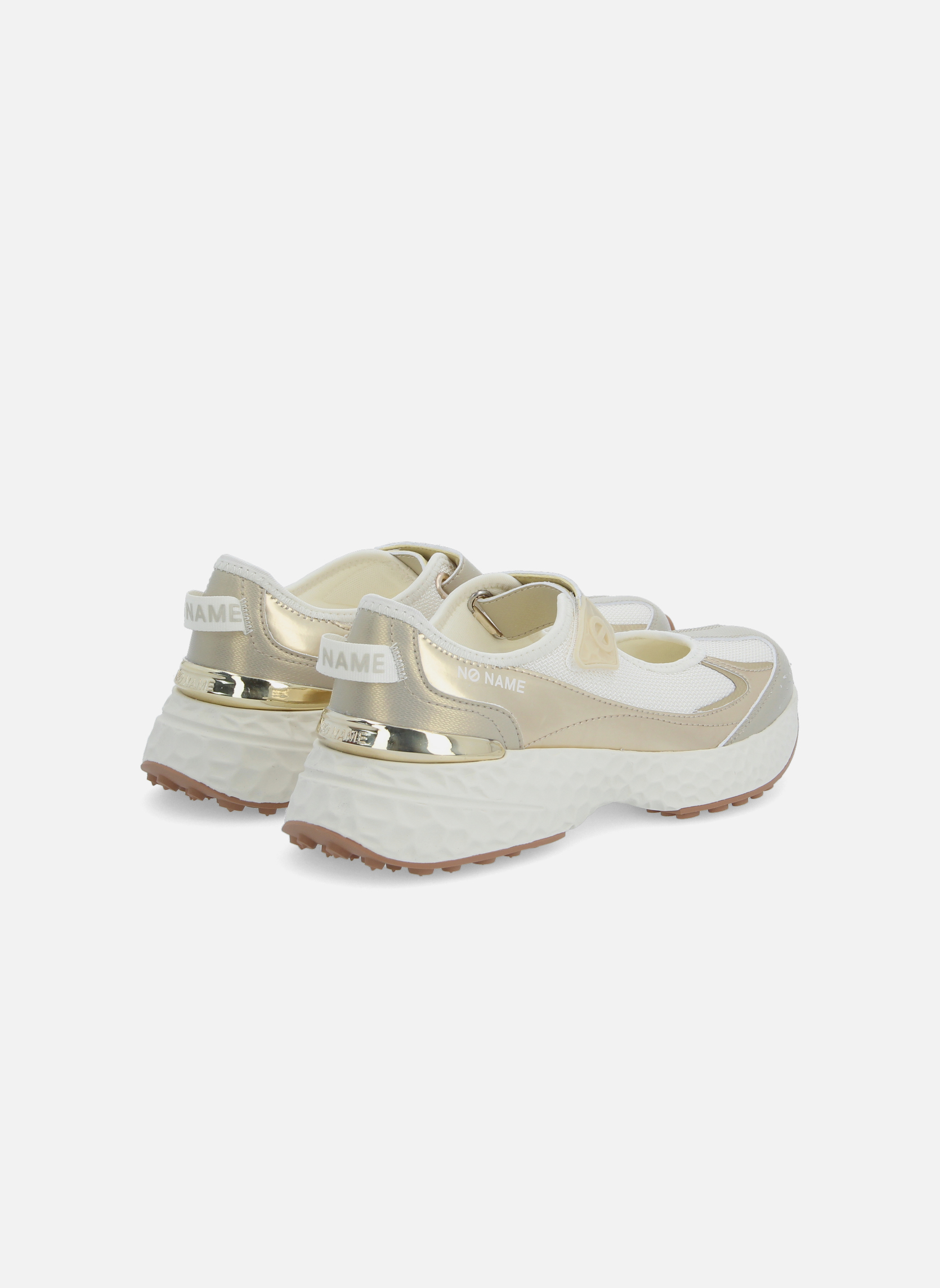 Baskets basses CARTER 2.0 femme or et bronze No Name Baskets basses CARTER 2.0 femme or et bronze Or