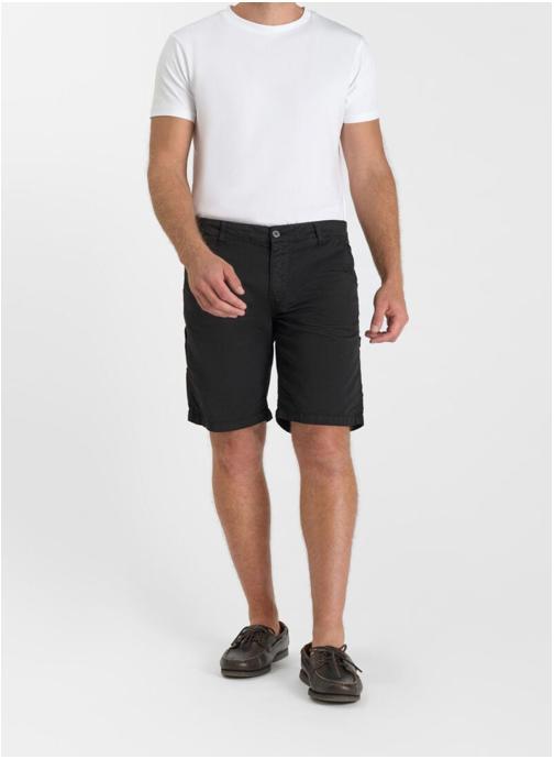 Le temps des cerises Bermudas Bermuda short NOX Black homme noir