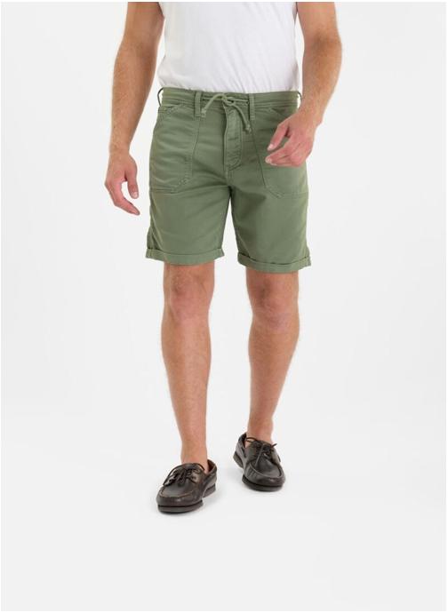 Le temps des cerises Bermudas Bermuda short ALVAR Khaki homme vert