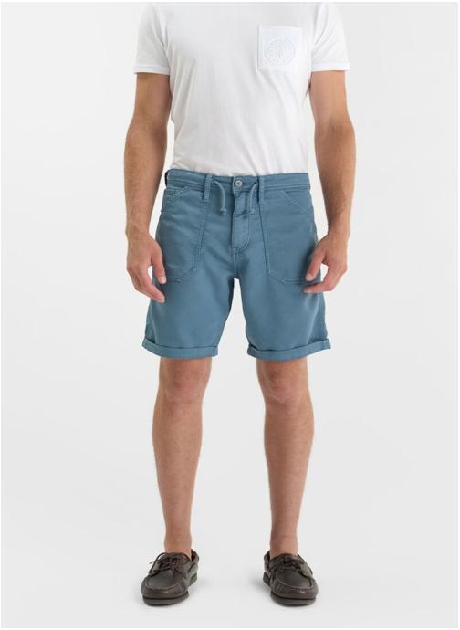 Le temps des cerises Bermudas Bermuda short ALVAR Blue homme bleu