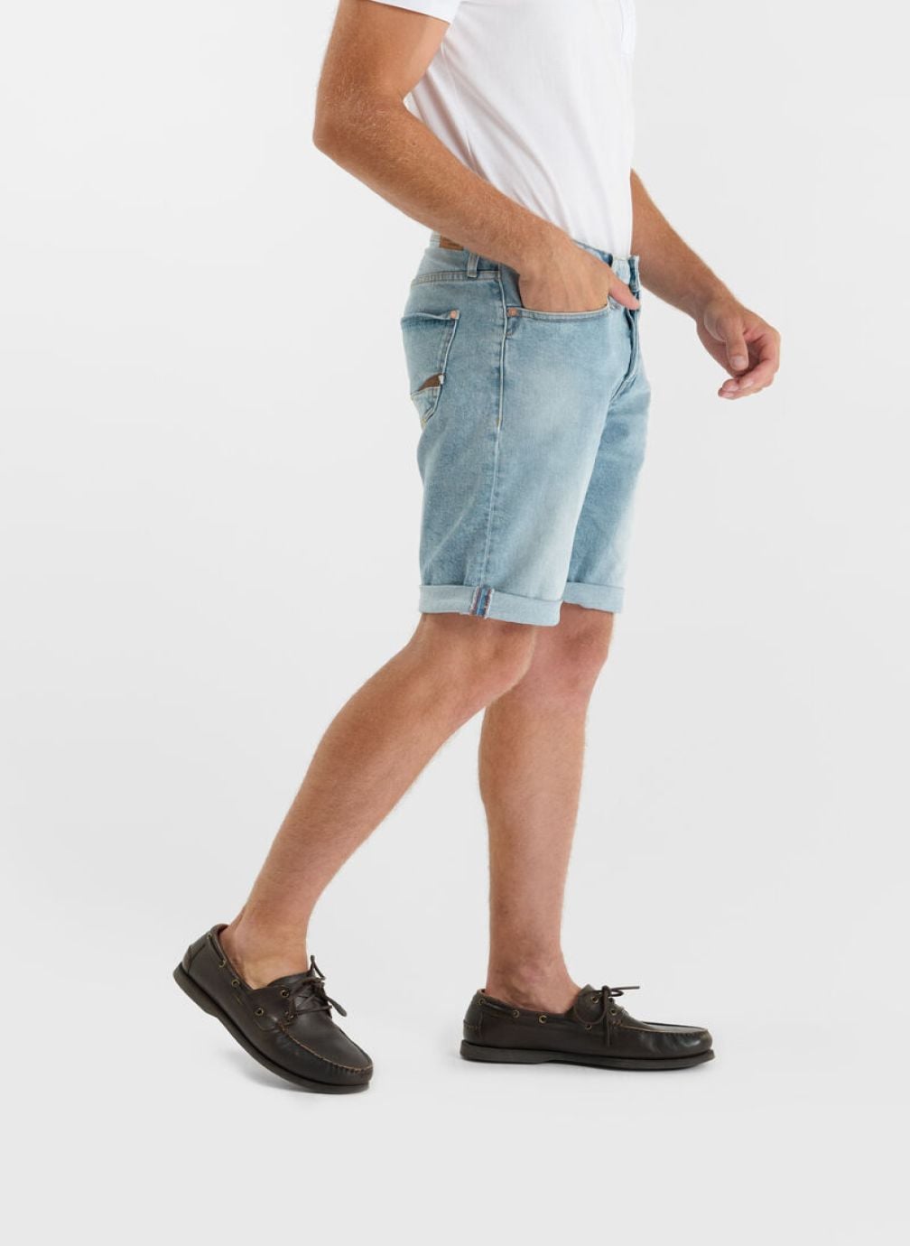 Bermudas Bermuda short en jeans LANDRES Blue homme bleu Le temps des cerises Bermudas Bermuda short en jeans LANDRES Blue homme bleu Bleu