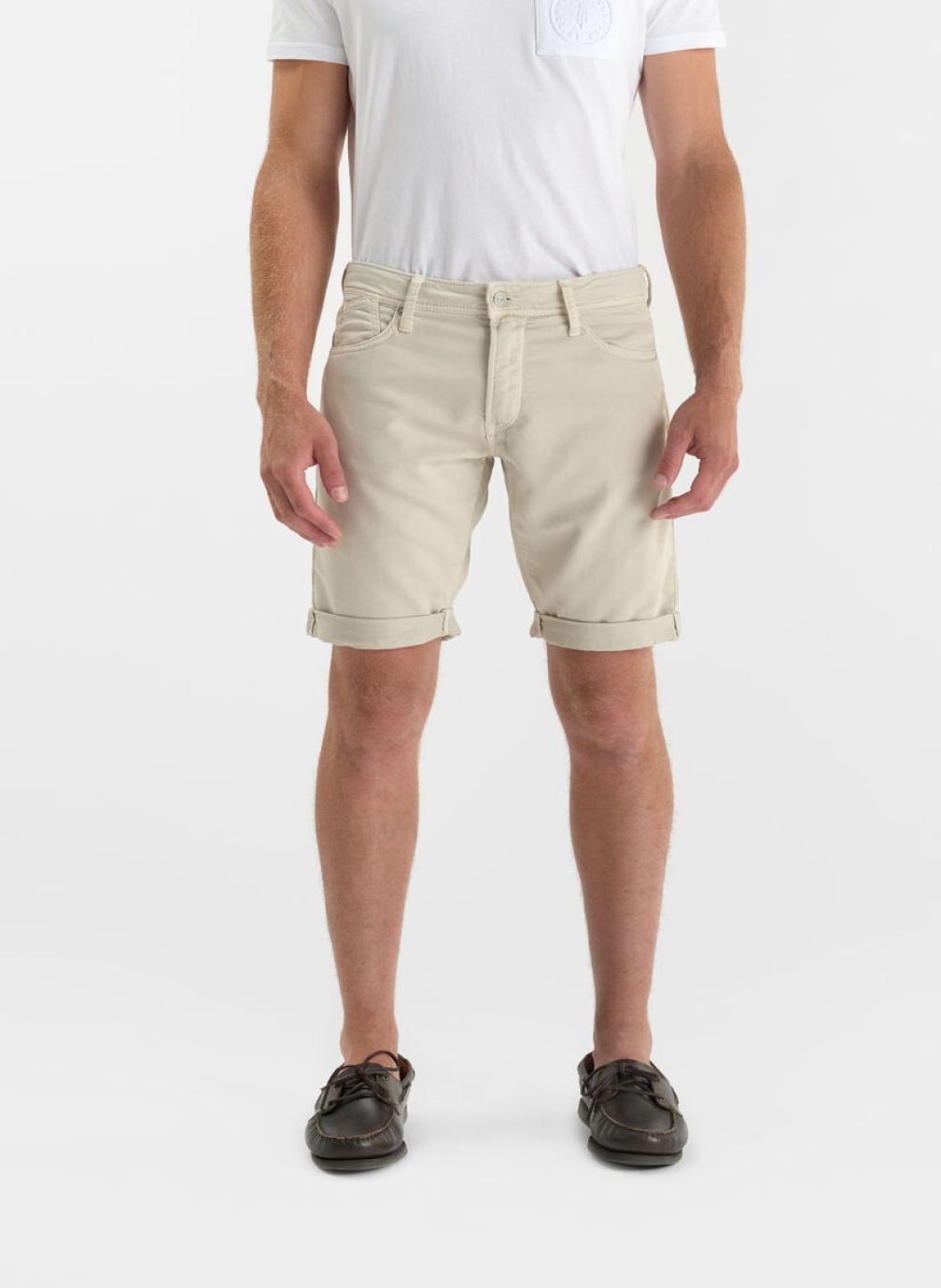 Bermudas Bermuda short ARVID Beige homme beige Le temps des cerises Bermudas Bermuda short ARVID Beige homme beige Beige