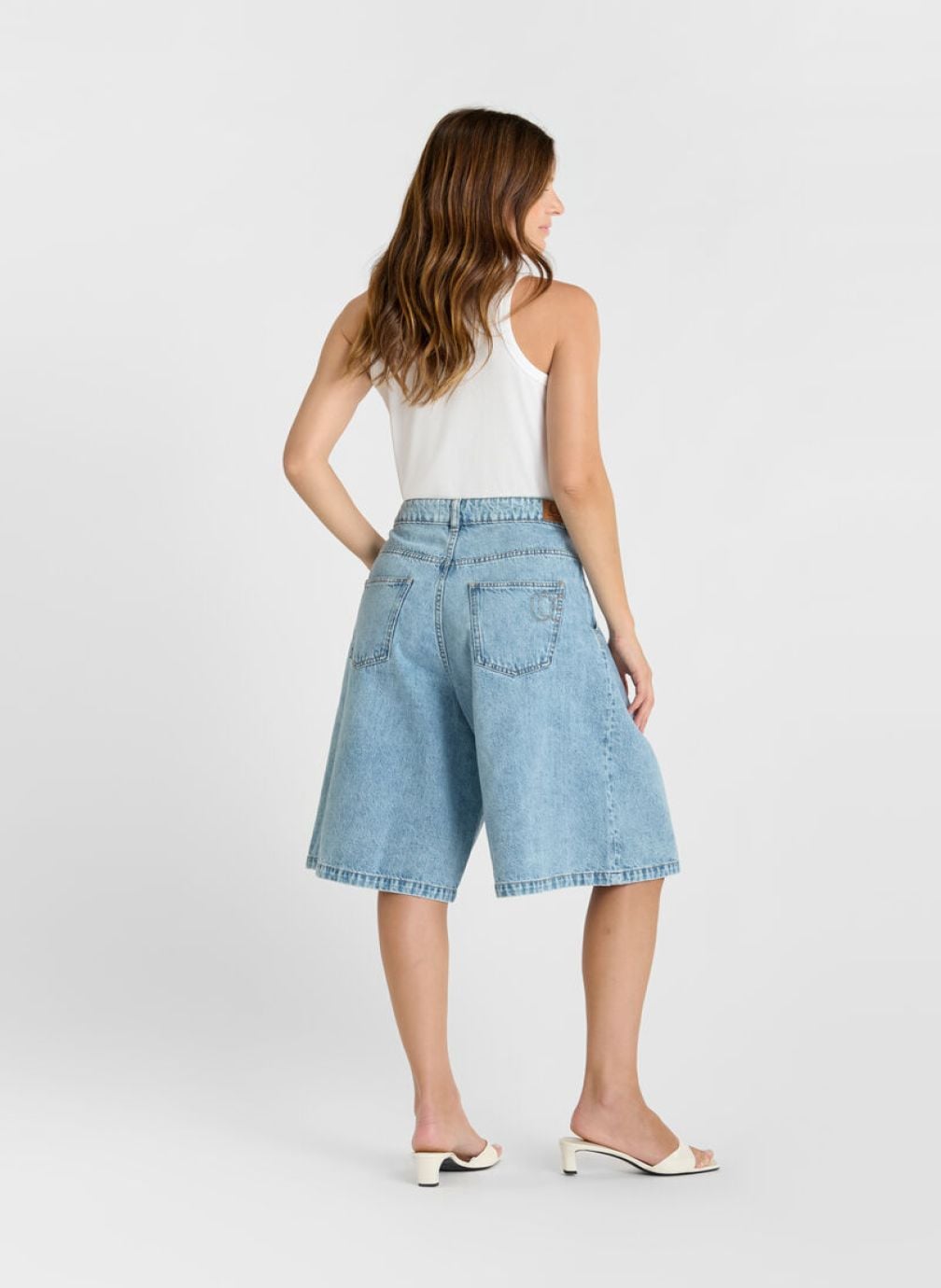 Bermudas Bermuda short en jeans LOVA Blue femme bleu Le temps des cerises Bermudas Bermuda short en jeans LOVA Blue femme bleu Bleu