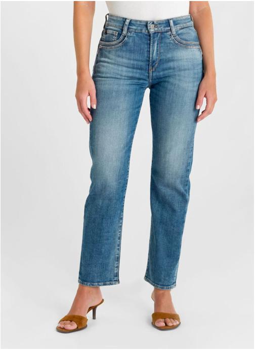 Le temps des cerises Jeans droit Jeans droite Blue femme bleu