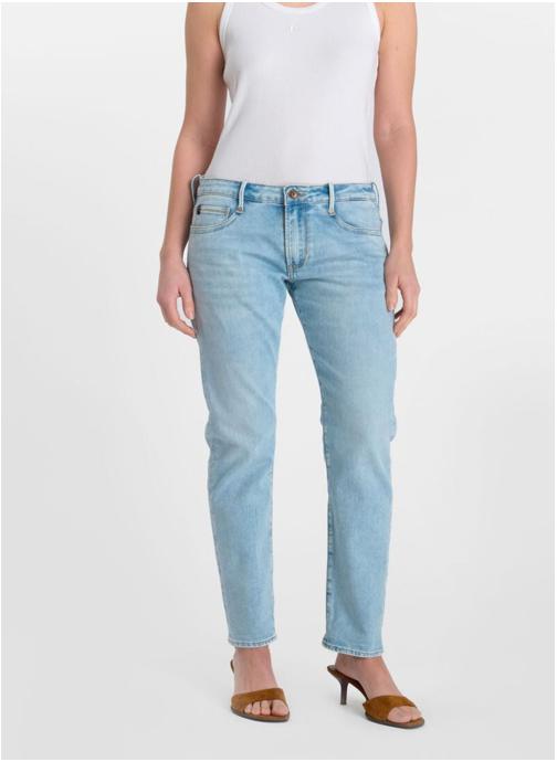 Le temps des cerises Jeans droit Jeans loose Blue femme bleu