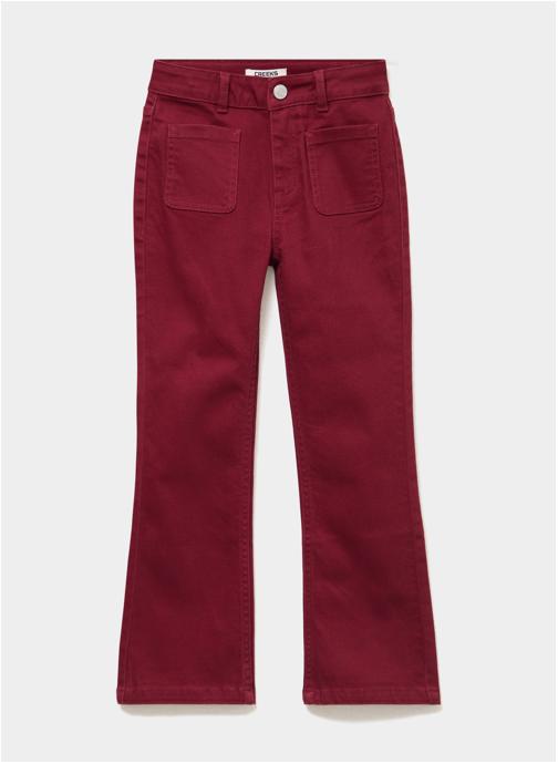 CREEKS Pantalons CRE4_PANFLAMME fille bordeaux