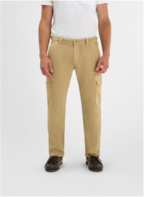 Le temps des cerises Pantalons droits Pantalon cargo SELIAN Beige homme beige