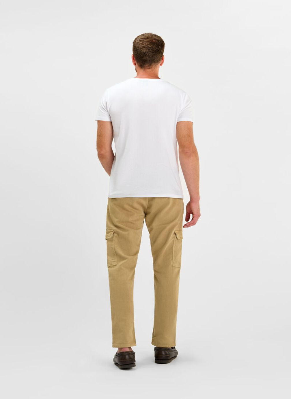 Pantalons droits Pantalon cargo SELIAN Beige homme beige Le temps des cerises Pantalons droits Pantalon cargo SELIAN Beige homme beige Beige