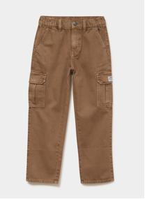 Pantalons Pantalon - CRE2PANCARGO garçon marron CREEKS Pantalons Pantalon - CRE2PANCARGO garçon marron Marron foncé