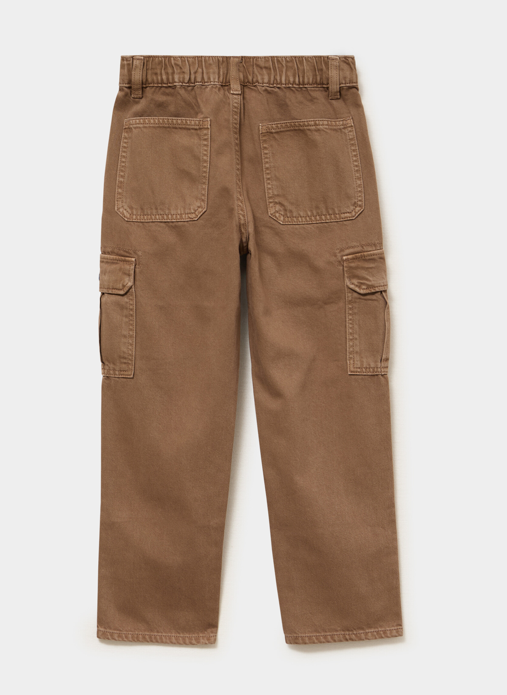 Pantalons Pantalon - CRE2PANCARGO garçon marron CREEKS Pantalons Pantalon - CRE2PANCARGO garçon marron Marron foncé