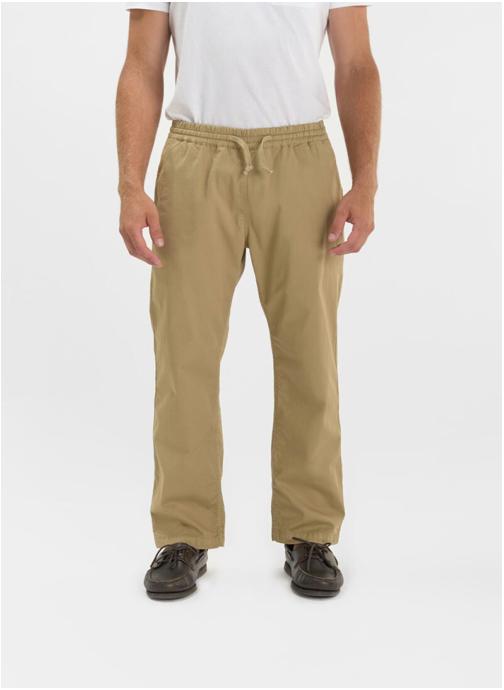 Le temps des cerises Pantalons droits Pantalon loose Beige homme beige