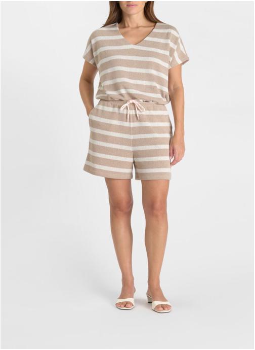 Le temps des cerises Shorts Short BORDA Beige femme beige