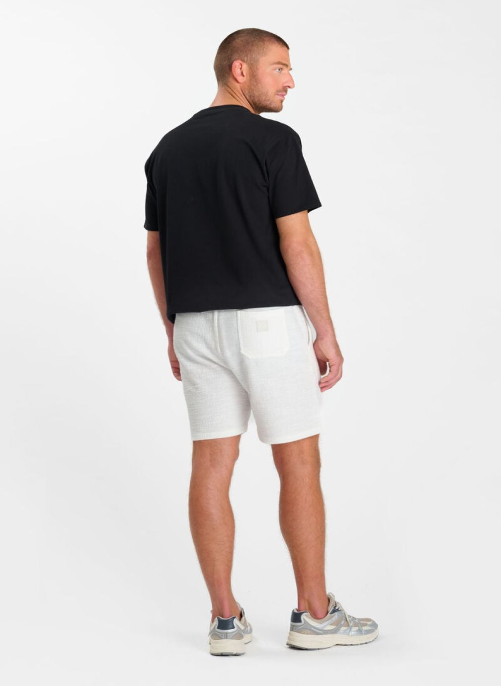 Shorts Short SARON White homme blanc Le temps des cerises Shorts Short SARON White homme blanc Blanc