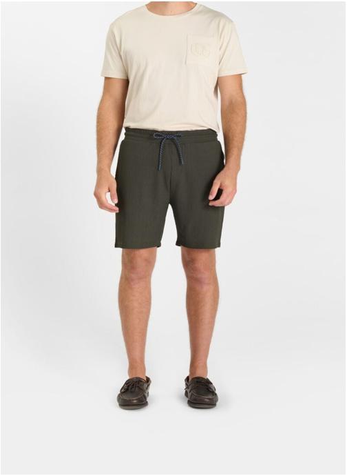 Le temps des cerises Shorts Short GIRON Khaki homme vert