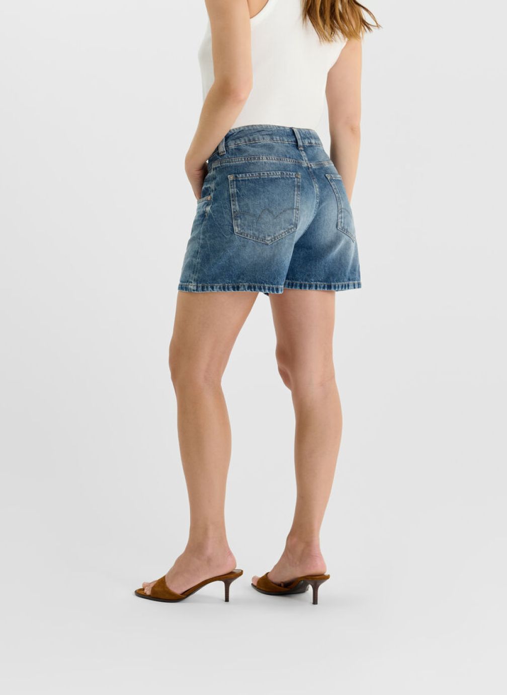 Shorts Short en jeans FANNI Blue femme bleu Le temps des cerises Shorts Short en jeans FANNI Blue femme bleu Bleu