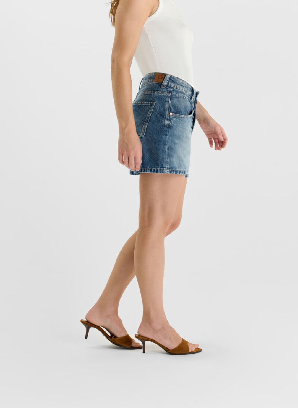Shorts Short en jeans FANNI Blue femme bleu Le temps des cerises Shorts Short en jeans FANNI Blue femme bleu Bleu