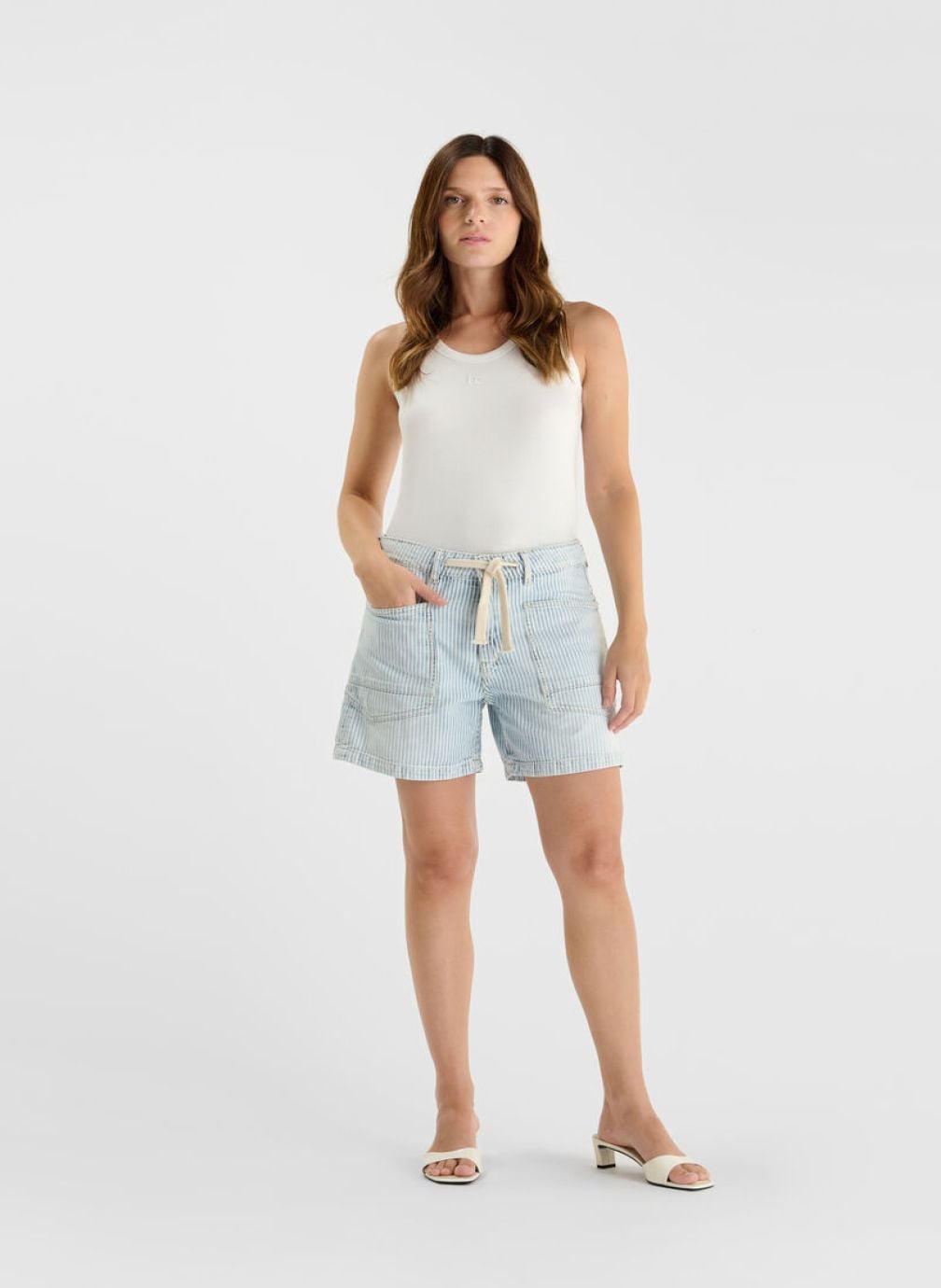 Shorts Short en jeans MADO Blue femme bleu Le temps des cerises Shorts Short en jeans MADO Blue femme bleu Bleu