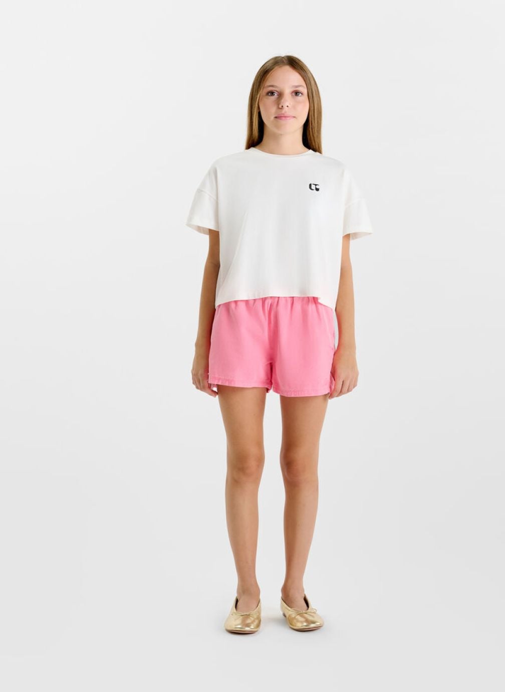 Shorts Short SANARY Pink fille rose Le temps des cerises Shorts Short SANARY Pink fille rose Rose