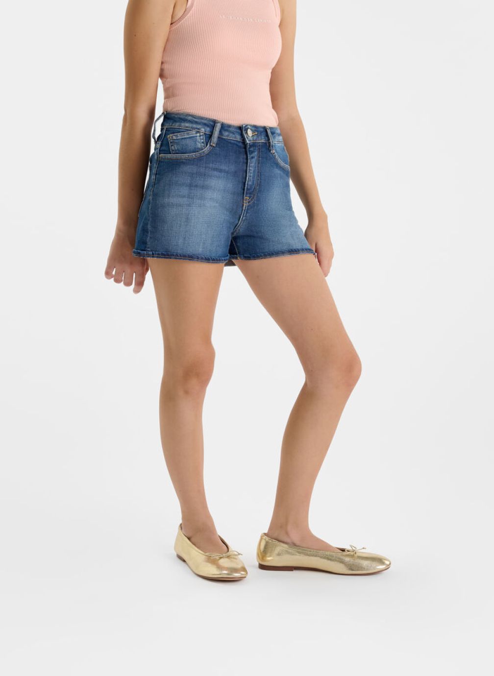 Shorts Short en jeans TIKO Blue fille bleu Le temps des cerises Shorts Short en jeans TIKO Blue fille bleu Bleu