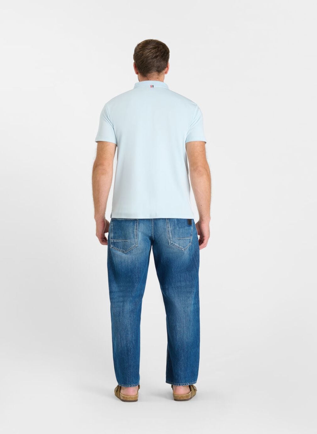 Polos Polo OARON Blue homme bleu Le temps des cerises Polos Polo OARON Blue homme bleu Bleu