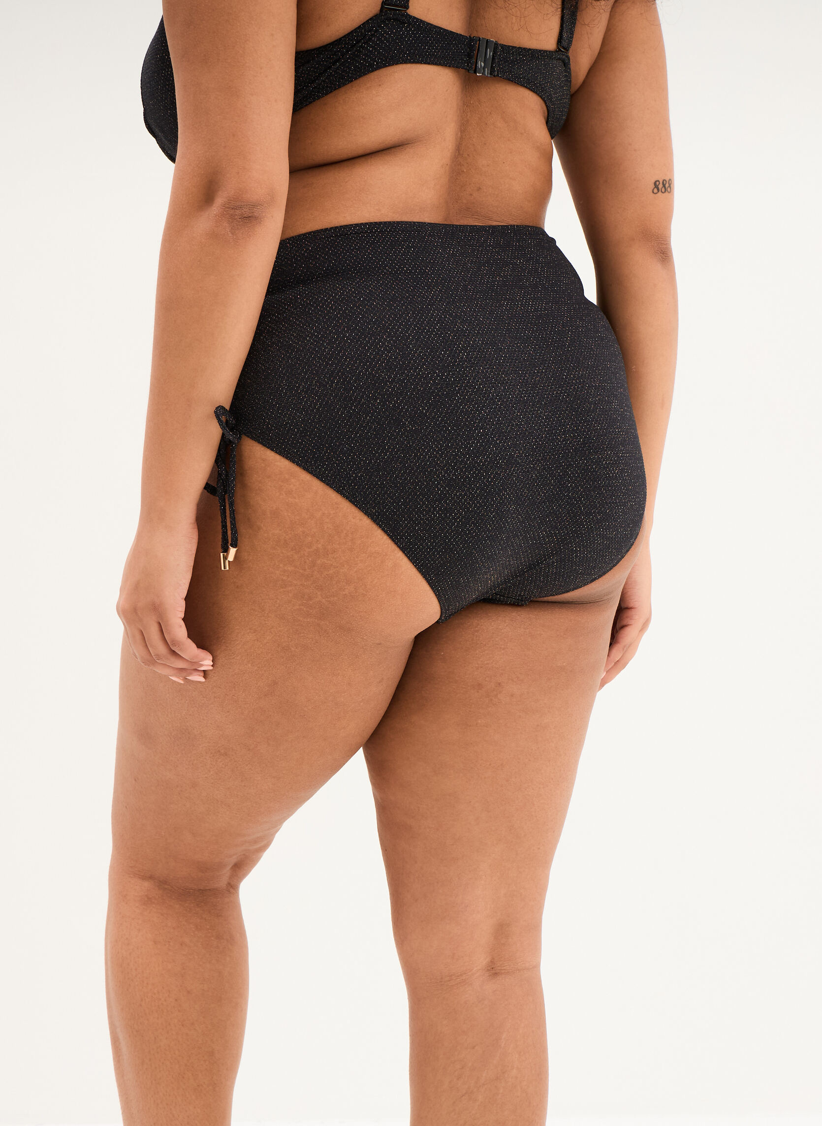 Bas de maillot culotte ISATISLUREXCULOTTEHAUTE femme noir WAMEA BEACH Bas de maillot culotte ISATISLUREXCULOTTEHAUTE femme noir Noir