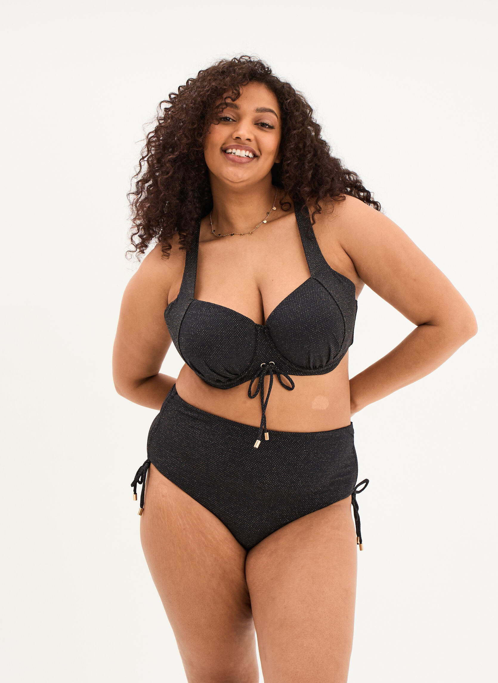 Bas de maillot culotte ISATISLUREXCULOTTEHAUTE femme noir WAMEA BEACH Bas de maillot culotte ISATISLUREXCULOTTEHAUTE femme noir Noir