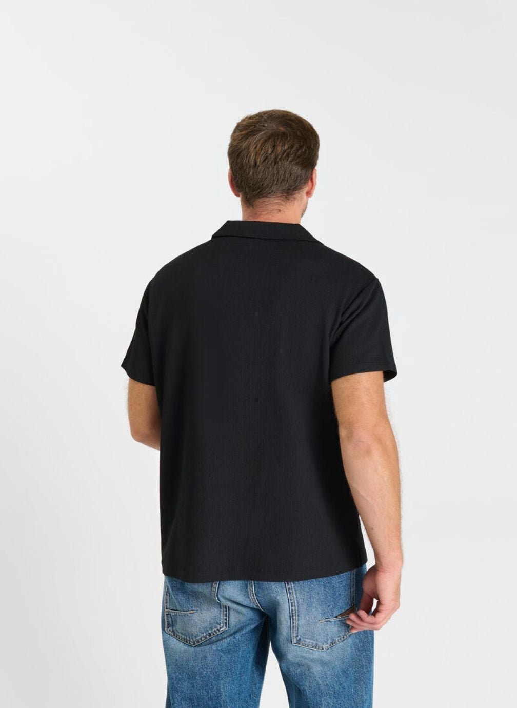 Chemises Chemise LARIS Black homme noir Le temps des cerises Chemises Chemise LARIS Black homme noir Noir