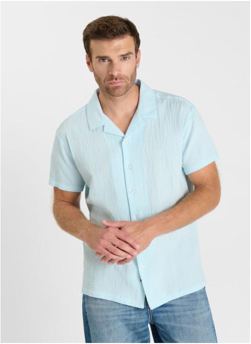 Le temps des cerises Chemises Chemise RALON Blue homme bleu