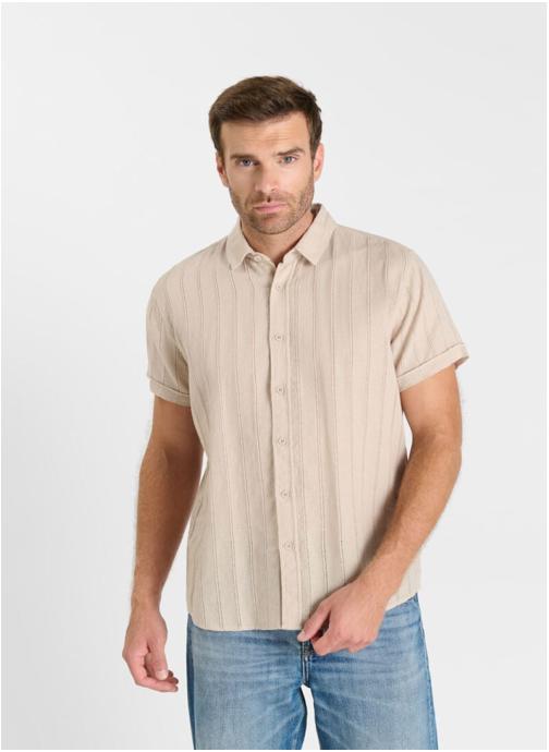 Le temps des cerises Chemises Chemise OPER Beige homme beige