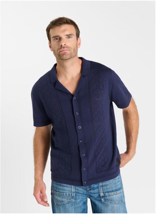 Le temps des cerises Chemises Chemise KELAN Blue homme bleu