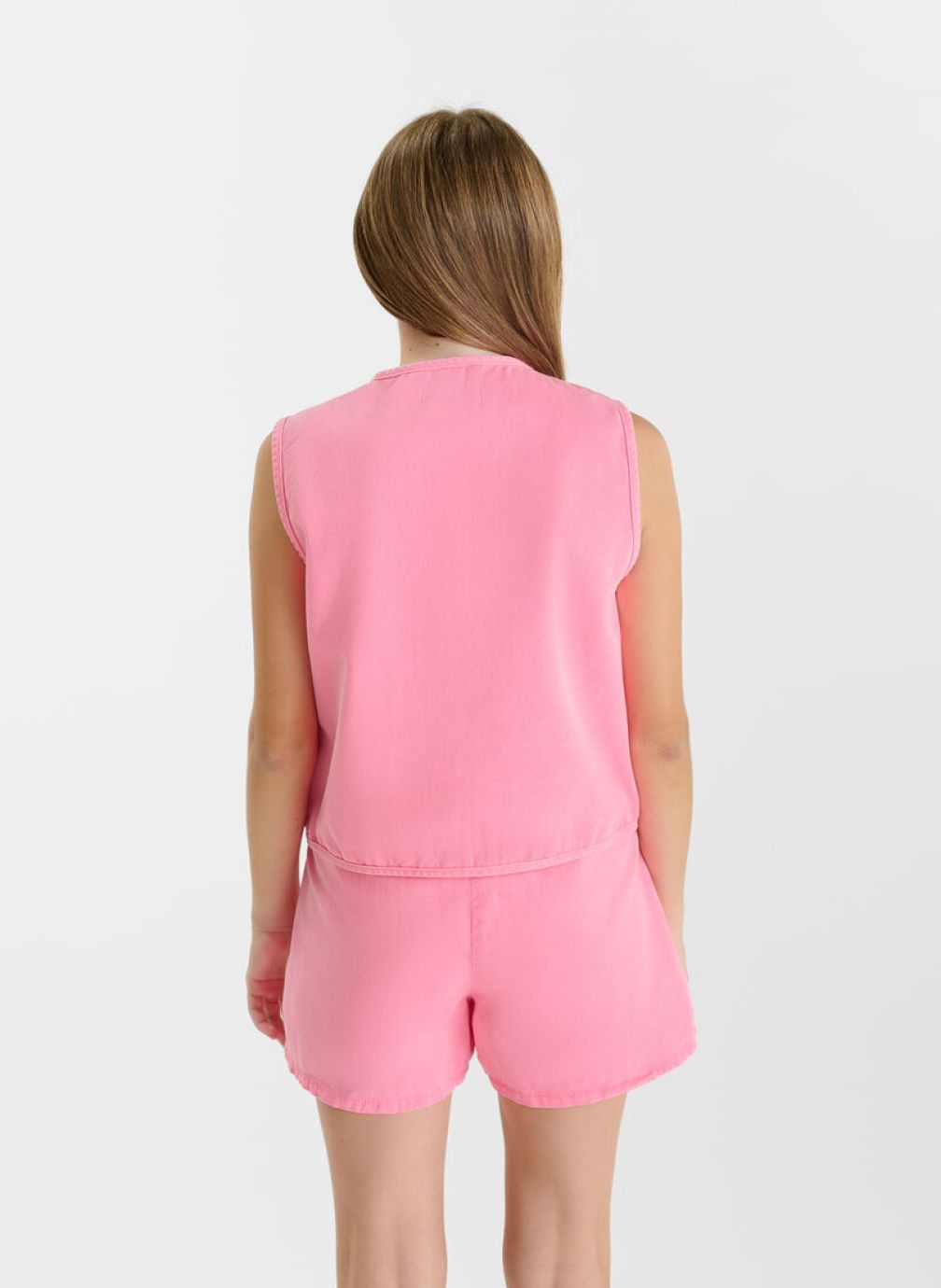 Gilets Gilet BANDOL Pink fille rose Le temps des cerises Gilets Gilet BANDOL Pink fille rose Rose