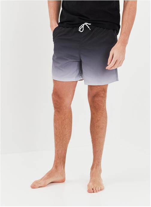 WAMEA BEACH Shorts de bain Maillot de bain - LIB_BLURRED_SHORT homme noir