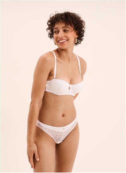 Mosquitos Brassières Soutien-gorge - INDISCRETEMICROBANDEAU femme blanc