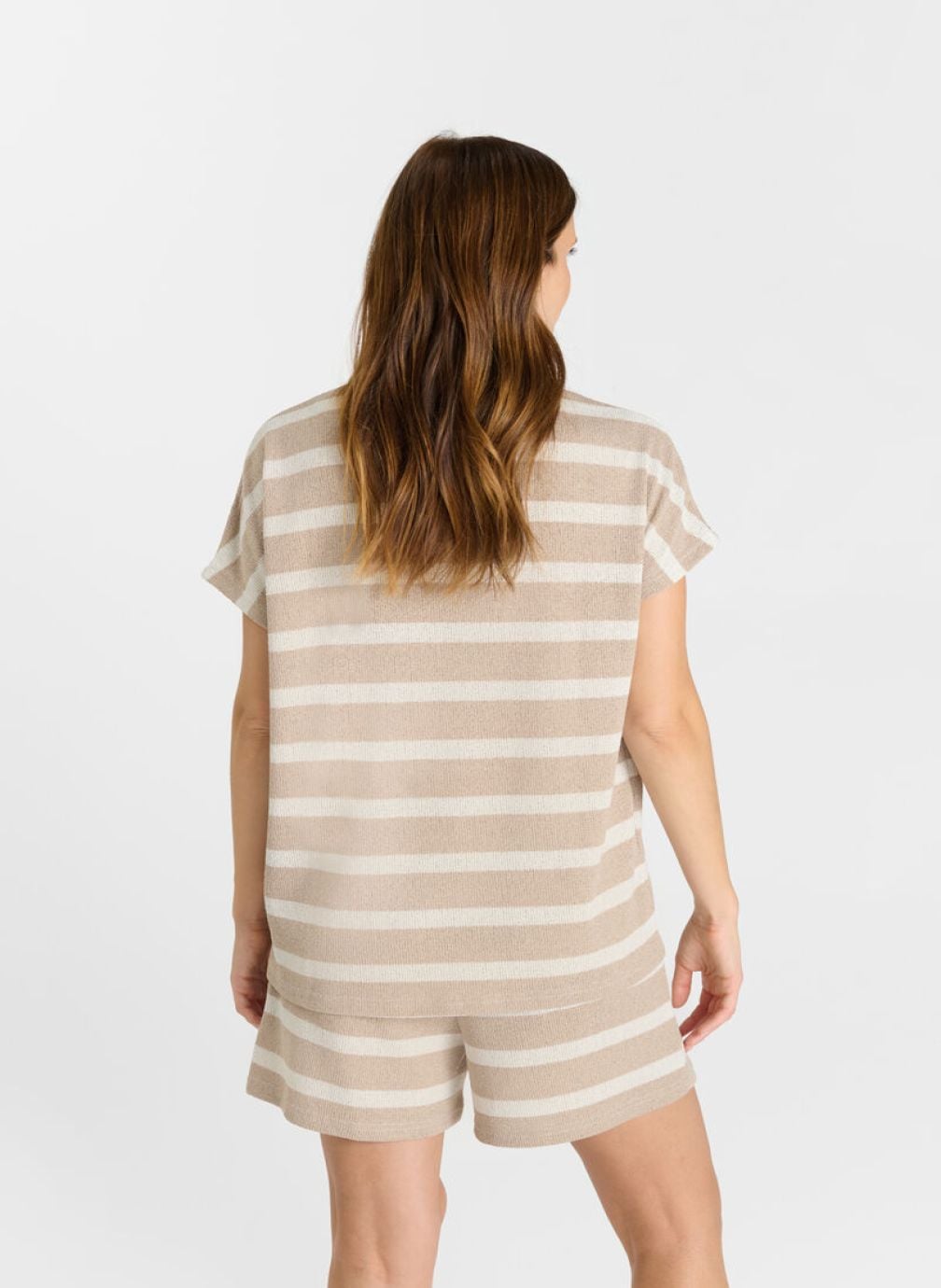 Tee-shirts Tee-Shirt FERGUS Beige femme beige Le temps des cerises Tee-shirts Tee-Shirt FERGUS Beige femme beige Beige