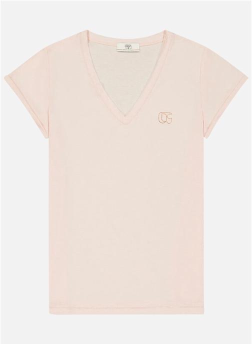 Le temps des cerises Tee-shirts Tee-Shirt ONA Pink femme rose
