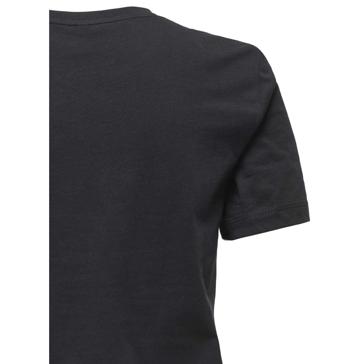 Tee-shirts T-shirt coton biologique col rond droit - 15369258 femme noir ONLY Tee-shirts T-shirt coton biologique col rond droit - 15369258 femme noir Noir
