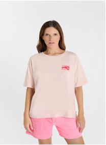 Tee-shirts Tee-Shirt HOMARD Pink femme rose Le temps des cerises Tee-shirts Tee-Shirt HOMARD Pink femme rose Rose