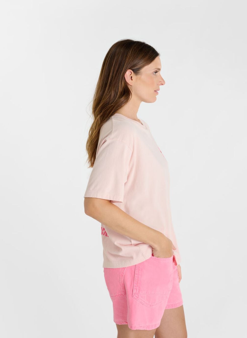 Tee-shirts Tee-Shirt HOMARD Pink femme rose Le temps des cerises Tee-shirts Tee-Shirt HOMARD Pink femme rose Rose