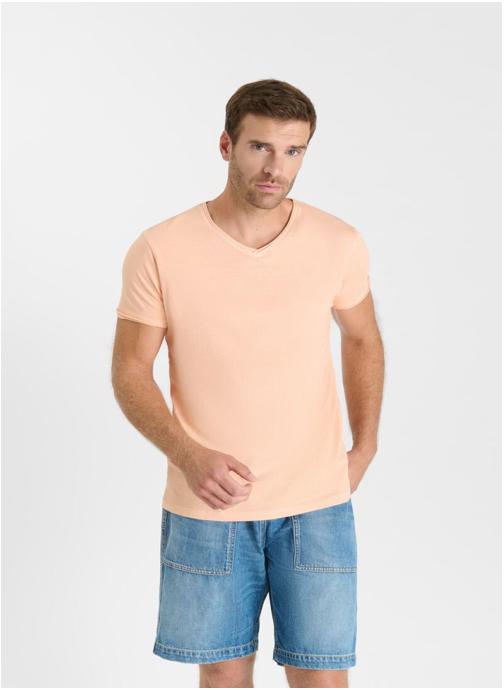 Le temps des cerises Tee-shirts Tee-Shirt OGRIBS Orange homme orange