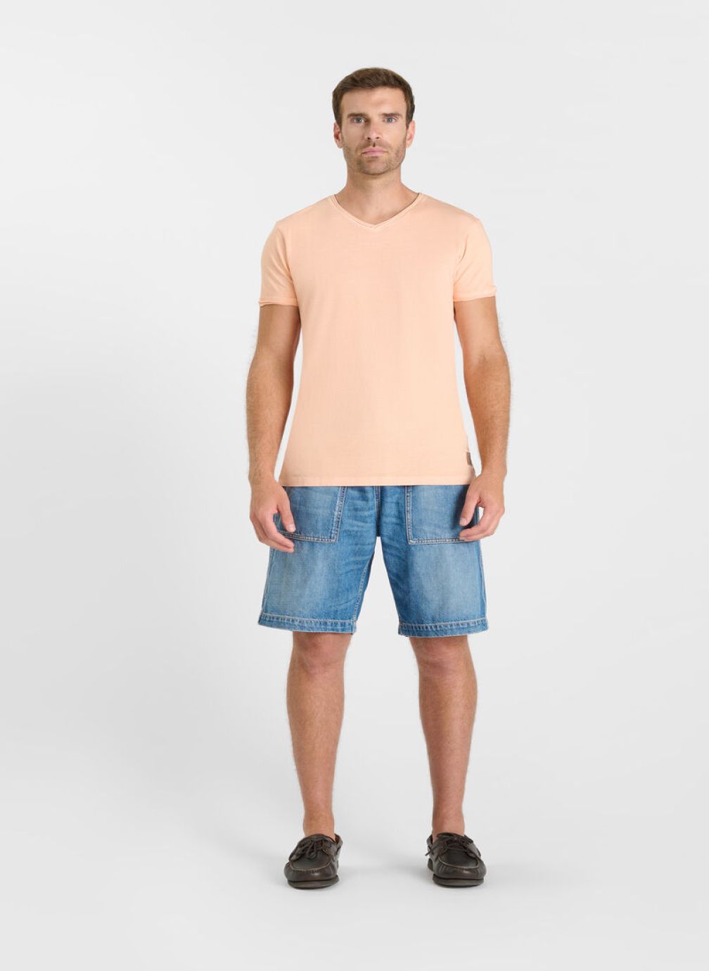 Tee-shirts Tee-Shirt OGRIBS Orange homme orange Le temps des cerises Tee-shirts Tee-Shirt OGRIBS Orange homme orange Orange