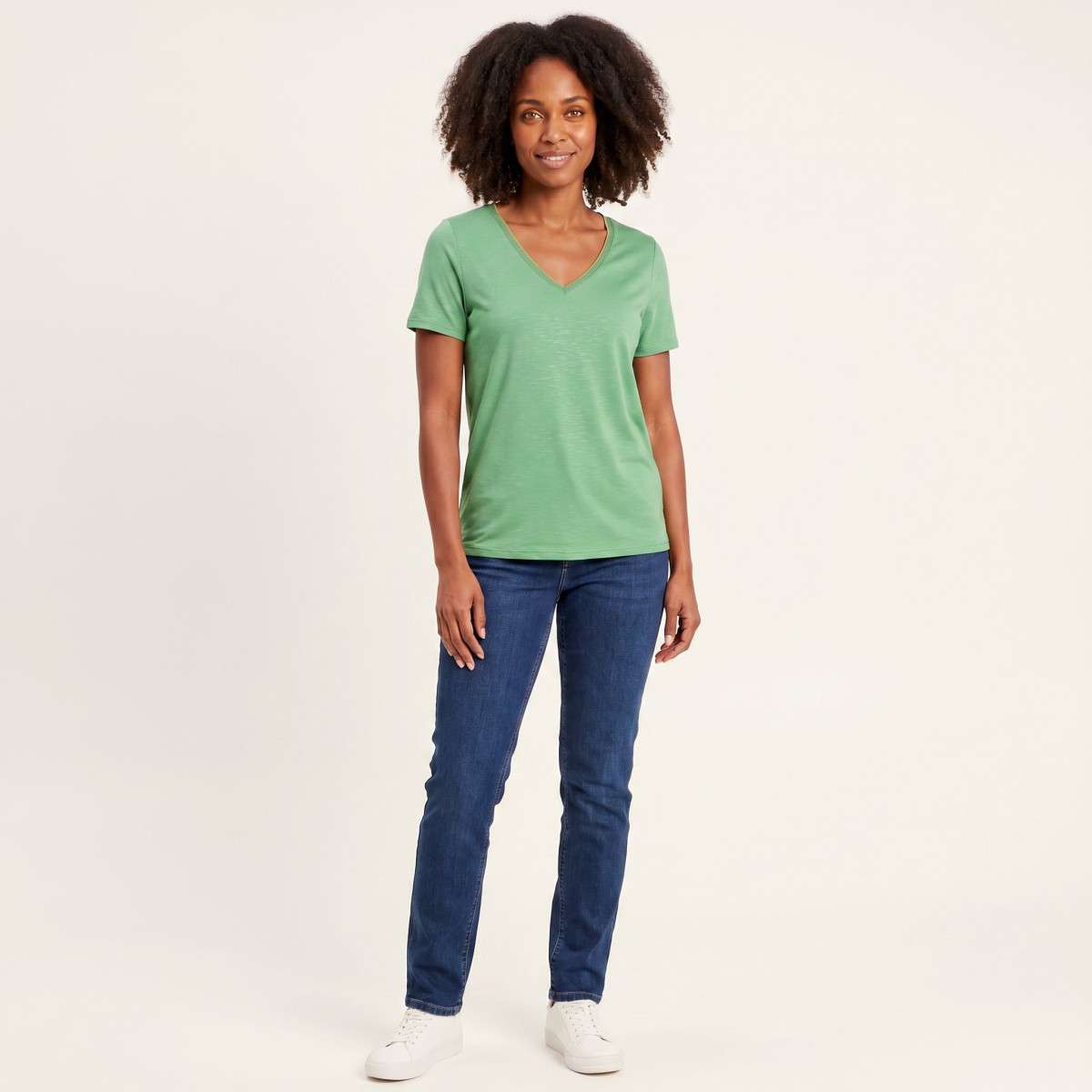Tee-shirts T-shirt droit - 14080877 femme vert Vila Tee-shirts T-shirt droit - 14080877 femme vert Vert